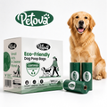 240 Compostable Dog Poo Bags Biodegradable Extra Large Thick Tie Handle Pet Wast